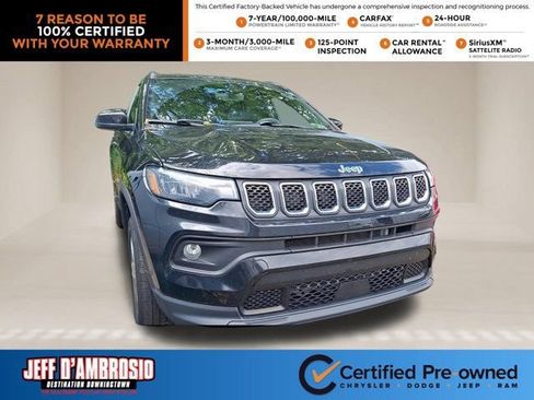 Certified 2023 Jeep Compass Latitude w/ Convenience Group AWD/4WD image 1