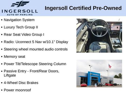 Used 2023 Jeep Grand Cherokee 4WD 4xe w/ Luxury Tech Group II image 10