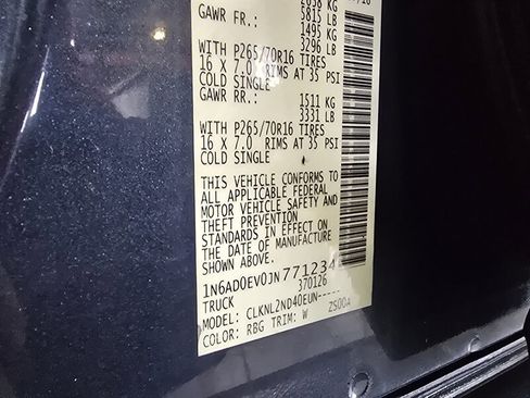 Used 2018 Nissan Frontier SV image 31