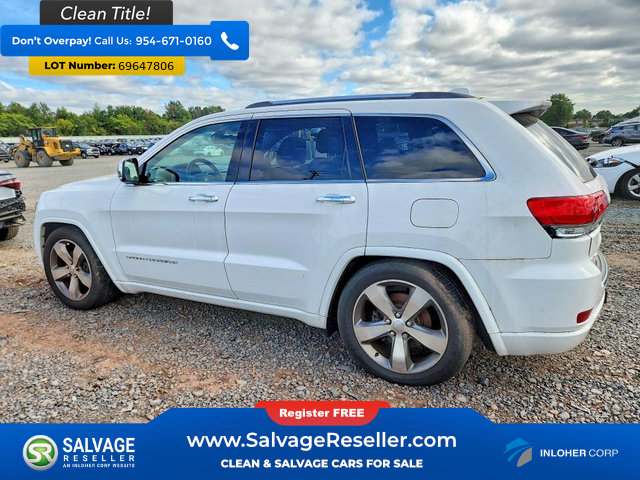 Used 2014 Jeep Grand Cherokee Overland AWD/4WD image 3