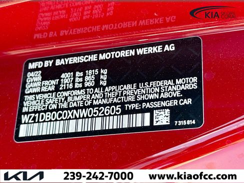 Used 2022 Toyota Supra Premium w/ Driver Assist Package image 41