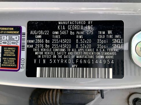 Certified 2022 Kia Sorento SX AWD/4WD image 31