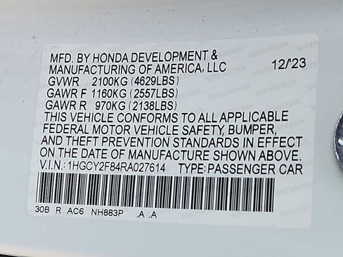 Used 2024 Honda Accord Touring image 26