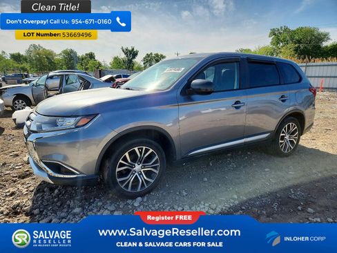 Used 2016 Mitsubishi Outlander SE AWD/4WD image 1