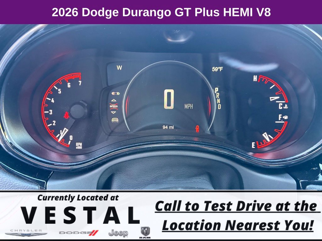 New 2026 Dodge Durango GT AWD/4WD image 16