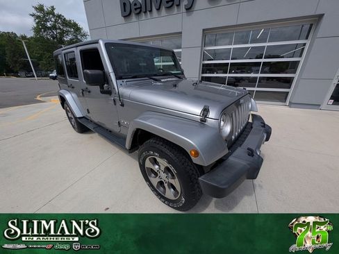 Used 2018 Jeep Wrangler Unlimited Sahara w/ Connectivity Group image 1