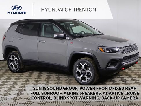 Used 2022 Jeep Compass Trailhawk w/ Sun and Sound Group image 1