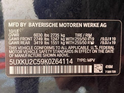 Used 2019 BMW X6 xDrive35i AWD/4WD image 32