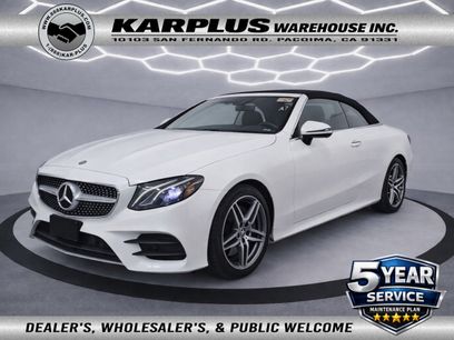 Used 2019 Mercedes-Benz E 450 Cabriolet w/ Premium 1 Package