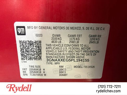 Used 2023 Chevrolet Equinox Premier AWD/4WD image 22