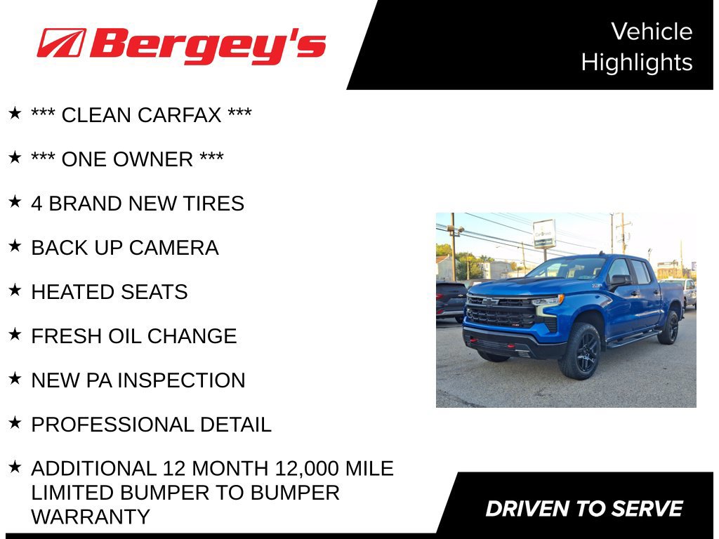 Certified 2022 Chevrolet Silverado 1500 LT Trail Boss AWD/4WD image 4