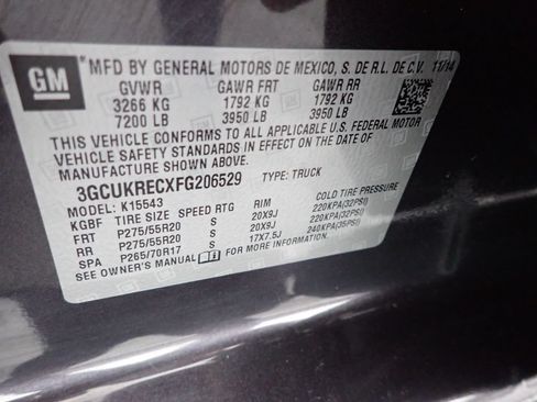 Used 2015 Chevrolet Silverado 1500 LT w/ LT Convenience Package AWD/4WD image 40