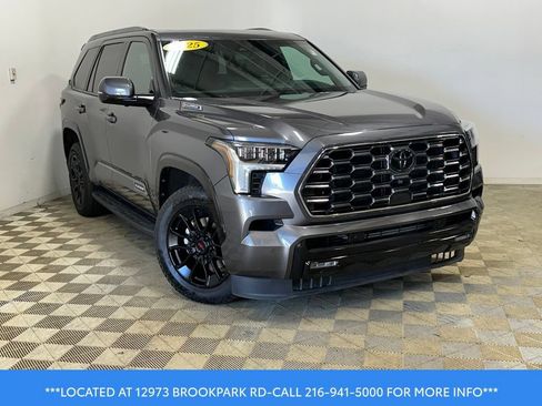 Used 2025 Toyota Sequoia Platinum w/ TRD Performance Package (TMS) AWD/4WD image 3