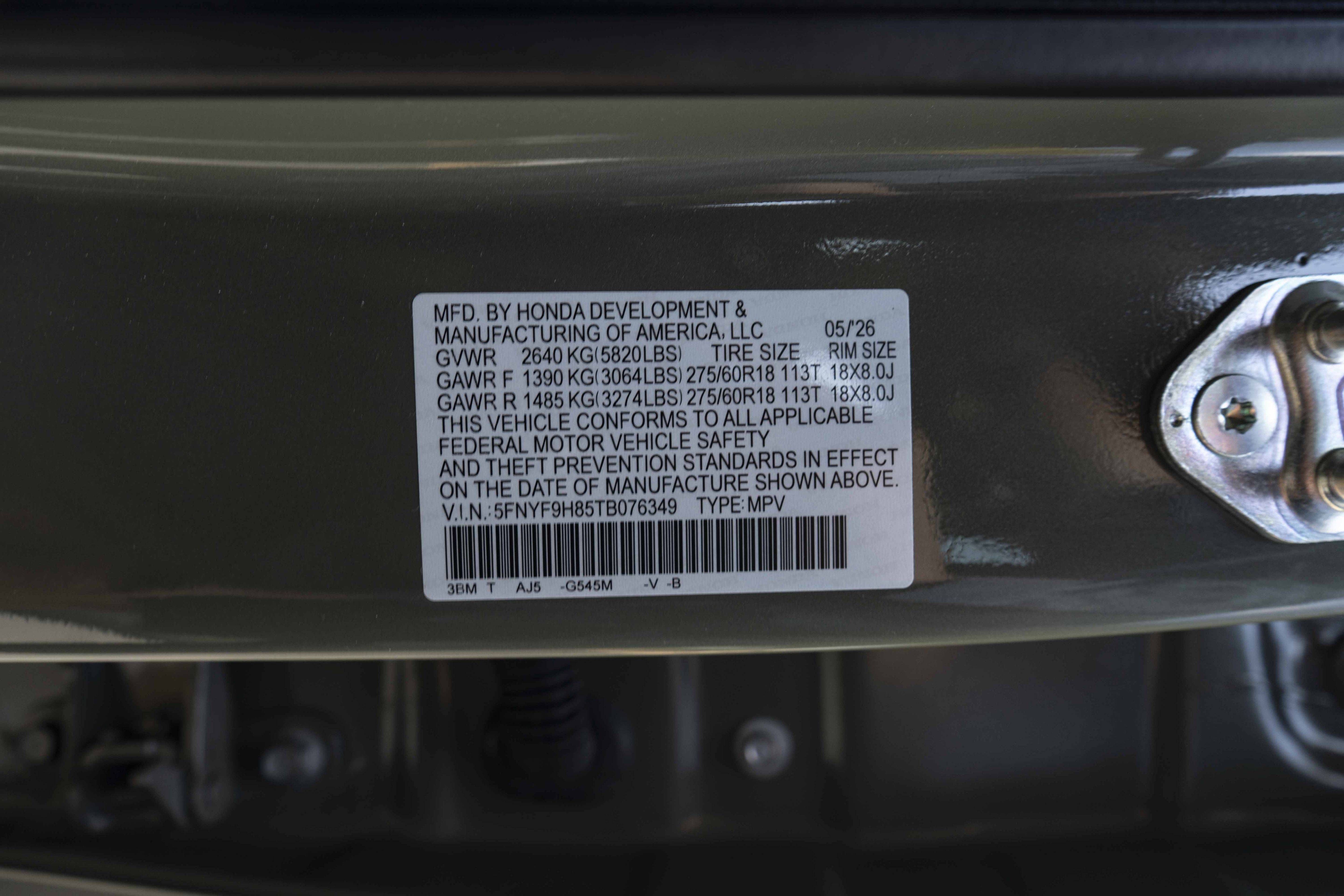 Used 2026 Honda Passport TrailSport Elite image 47