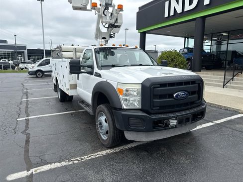 Used 2013 Ford F450 XL w/ Snow Plow Prep Pkg RWD image 2