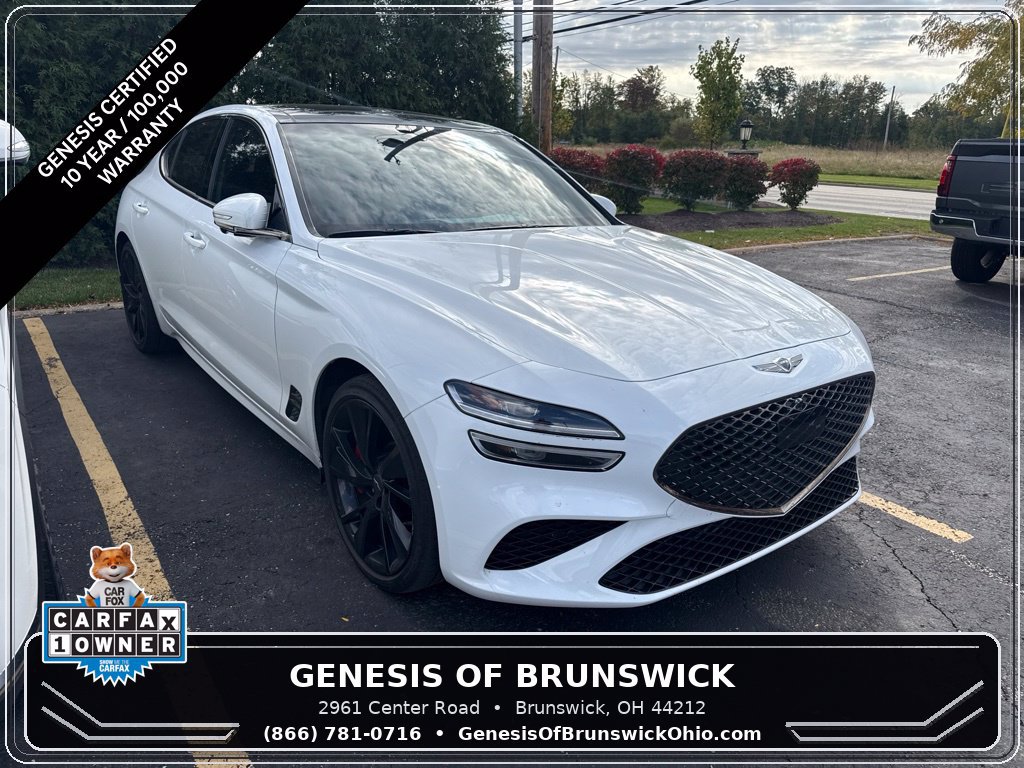 Certified 2023 Genesis G70 3.3T w/ Sport Prestige Package AWD/4WD image 1