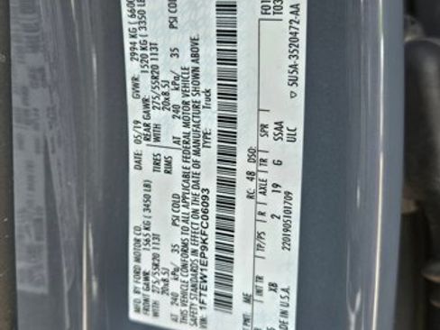 Used 2019 Ford F150 XLT w/ Equipment Group 302A Luxury image 19