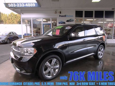 Used 2012 Dodge Durango Citadel w/ Trailer Tow Group IV AWD/4WD image 1