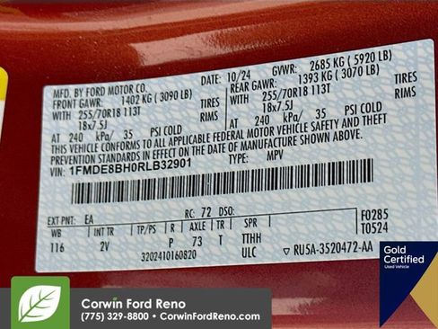 Certified 2024 Ford Bronco Outer Banks image 35