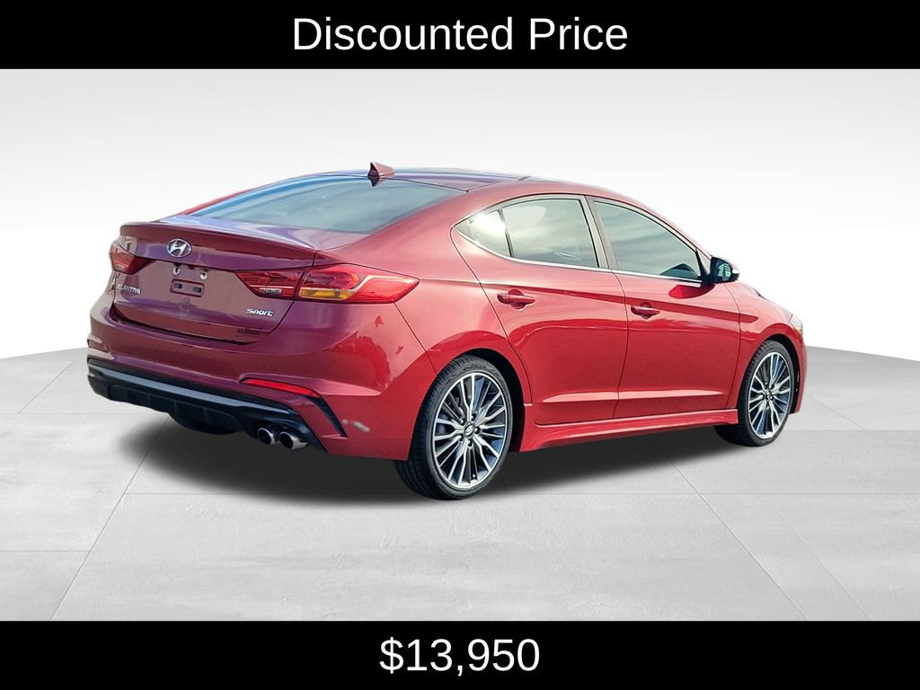 Used 2017 Hyundai Elantra Sport w/ Sport Premium Package 06 FWD image 3