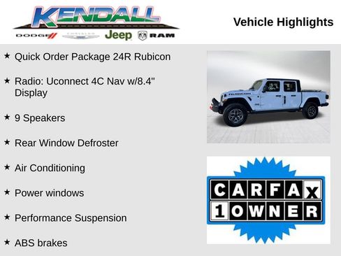 Certified 2023 Jeep Gladiator Rubicon image 3