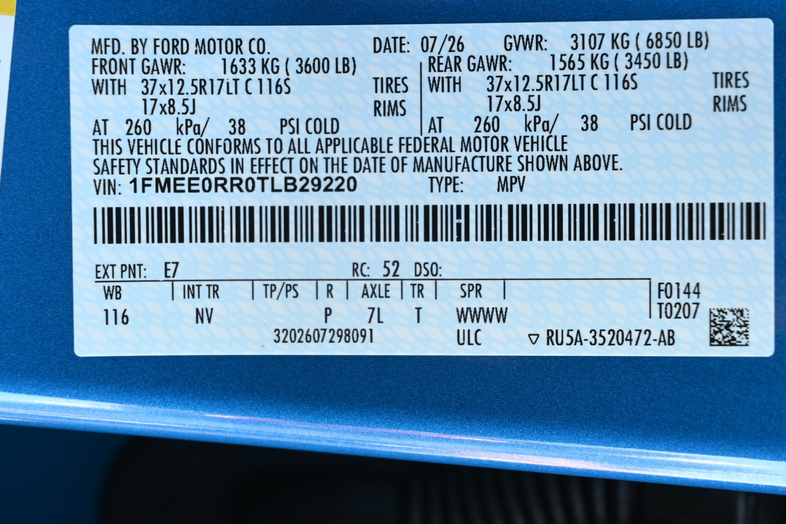 New 2026 Ford Bronco Raptor AWD/4WD image 13