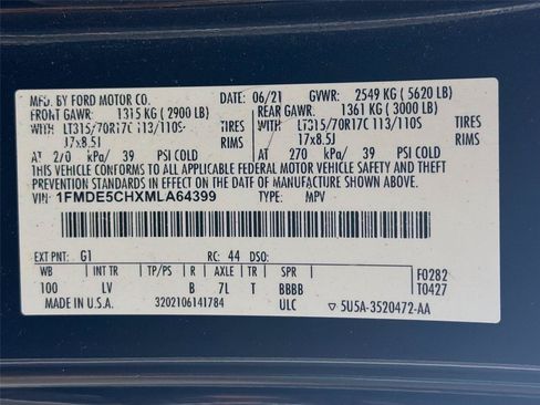 Used 2021 Ford Bronco 2-Door w/ Sasquatch Package AWD/4WD image 38