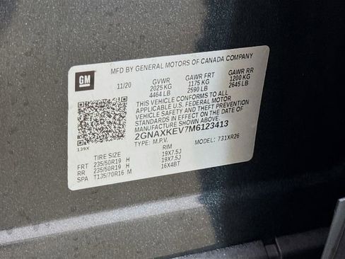 Used 2021 Chevrolet Equinox LT image 34