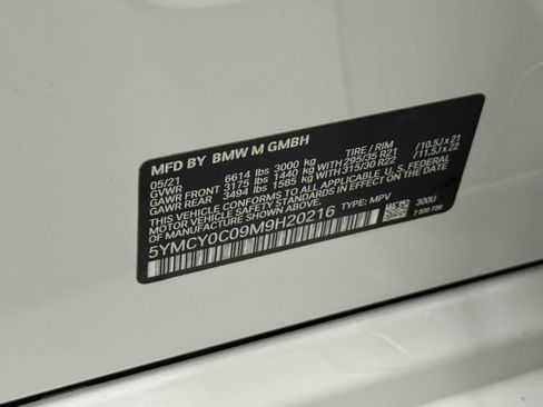 Used 2021 BMW X6 M Sport Utility 4D w/ Competition Package image 57