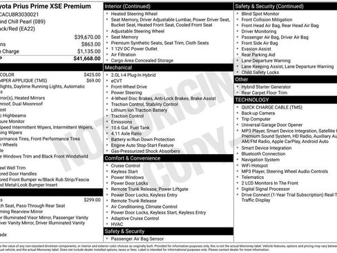 Used 2024 Toyota Prius Prime Premium FWD image 56