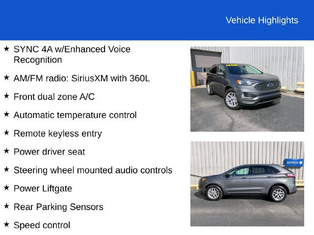 Used 2024 Ford Edge SEL w/ Convenience Package AWD/4WD image 2