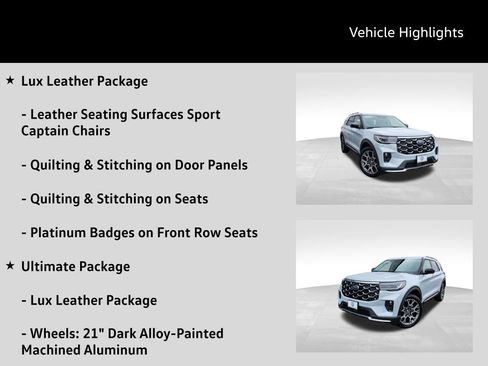 Used 2025 Ford Explorer Platinum w/ Ultimate Package image 20