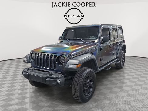 Used 2022 Jeep Wrangler Unlimited Willys image 1