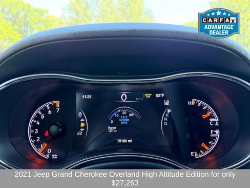 Used 2021 Jeep Grand Cherokee High Altitude AWD/4WD image 13
