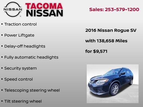 Used 2016 Nissan Rogue SV image 7