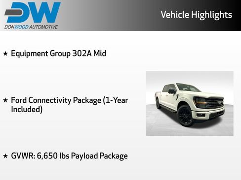 New 2026 Ford F150 XLT w/ Equipment Group 302A MID AWD/4WD image 3