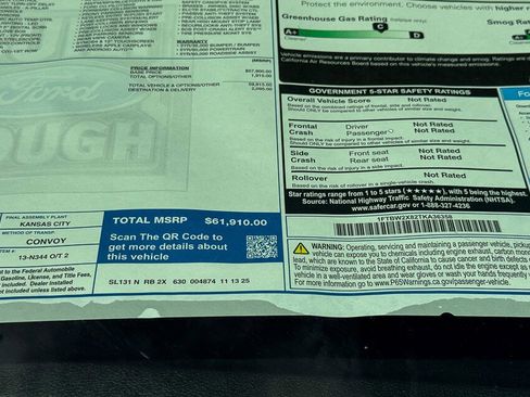 New 2026 Ford Transit 350 148 High Roof AWD w/ Exterior Upgrade Package image 11