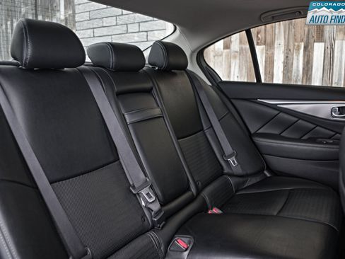 Used 2016 INFINITI Q50 Red Sport 400 image 23