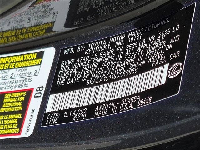 Used 2025 Lexus ES 300h w/ Technology Package FWD image 23