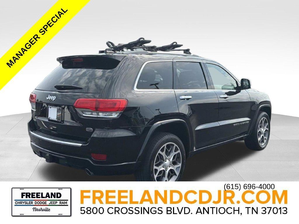 Used 2020 Jeep Grand Cherokee Overland AWD/4WD image 3