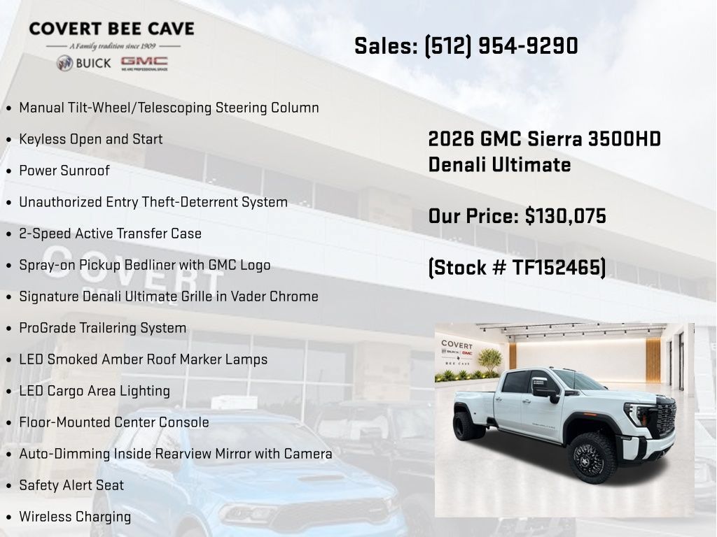 New 2026 GMC Sierra 3500 Denali Ultimate AWD/4WD image 32