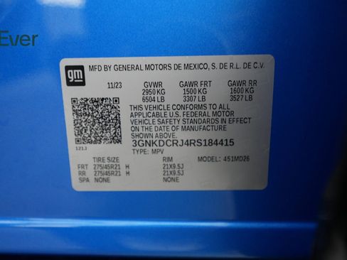 Used 2024 Chevrolet Blazer EV RS image 19