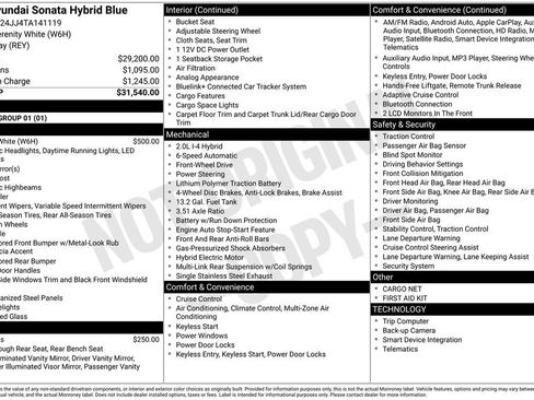 New 2026 Hyundai Sonata Blue image 3