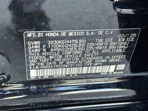 Certified 2025 Acura ADX A-Spec image 36