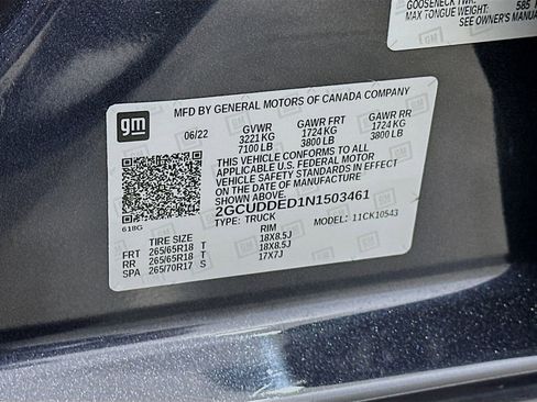 Used 2022 Chevrolet Silverado 1500 LT AWD/4WD image 32