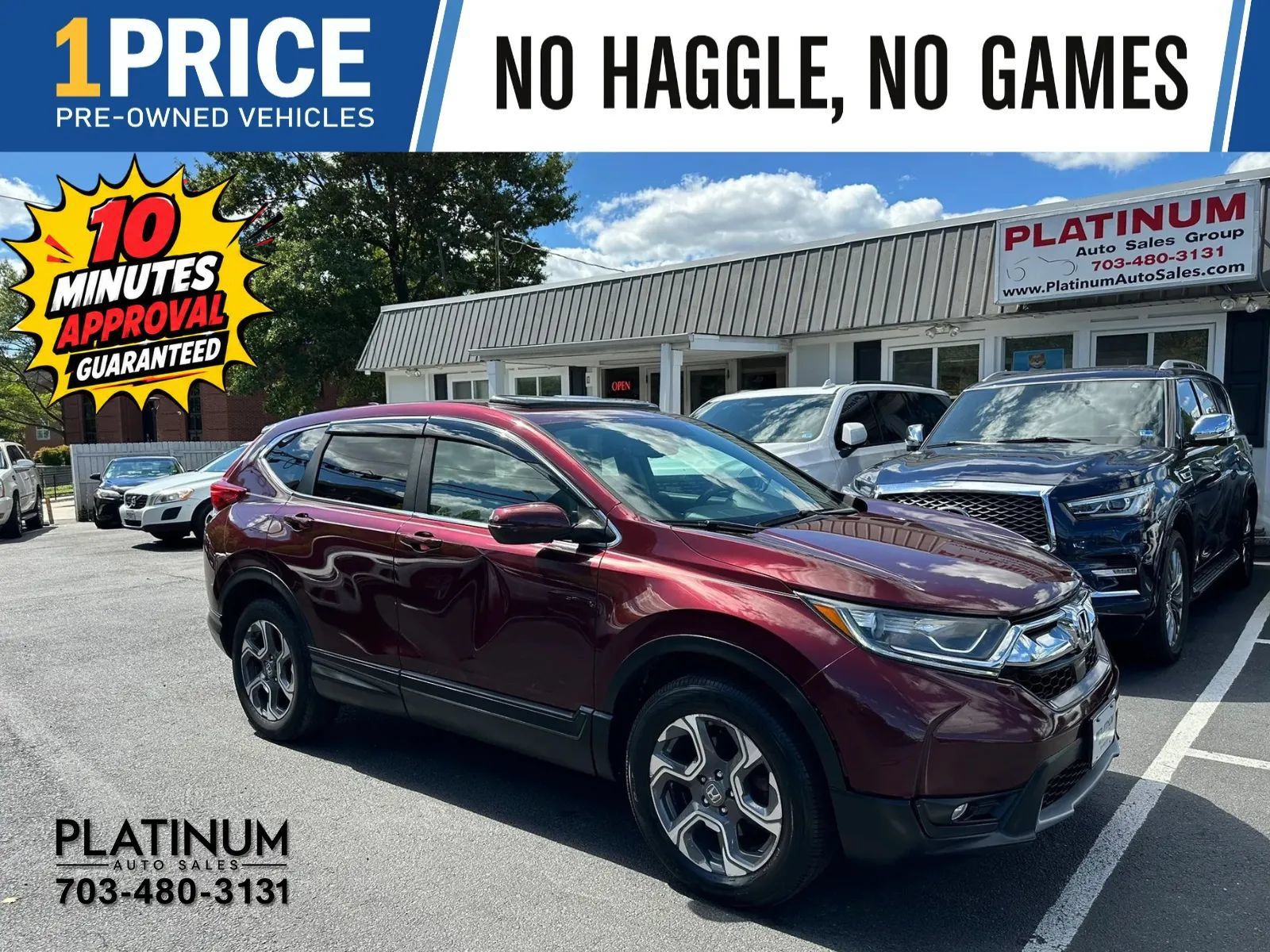 Used 2019 Honda CR-V EX-L image 1