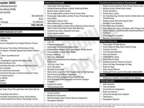 Used 2016 Chrysler 300 C image 46