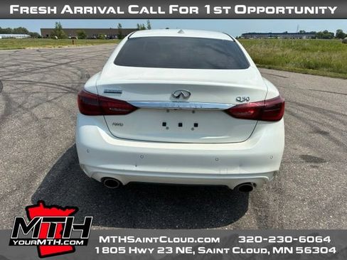 Used 2024 INFINITI Q50 Luxe AWD/4WD image 7