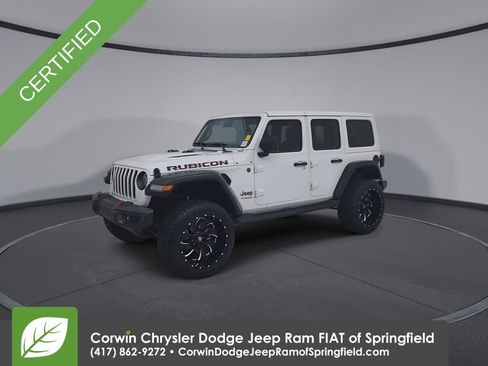 Certified 2021 Jeep Wrangler Unlimited Rubicon AWD/4WD image 7