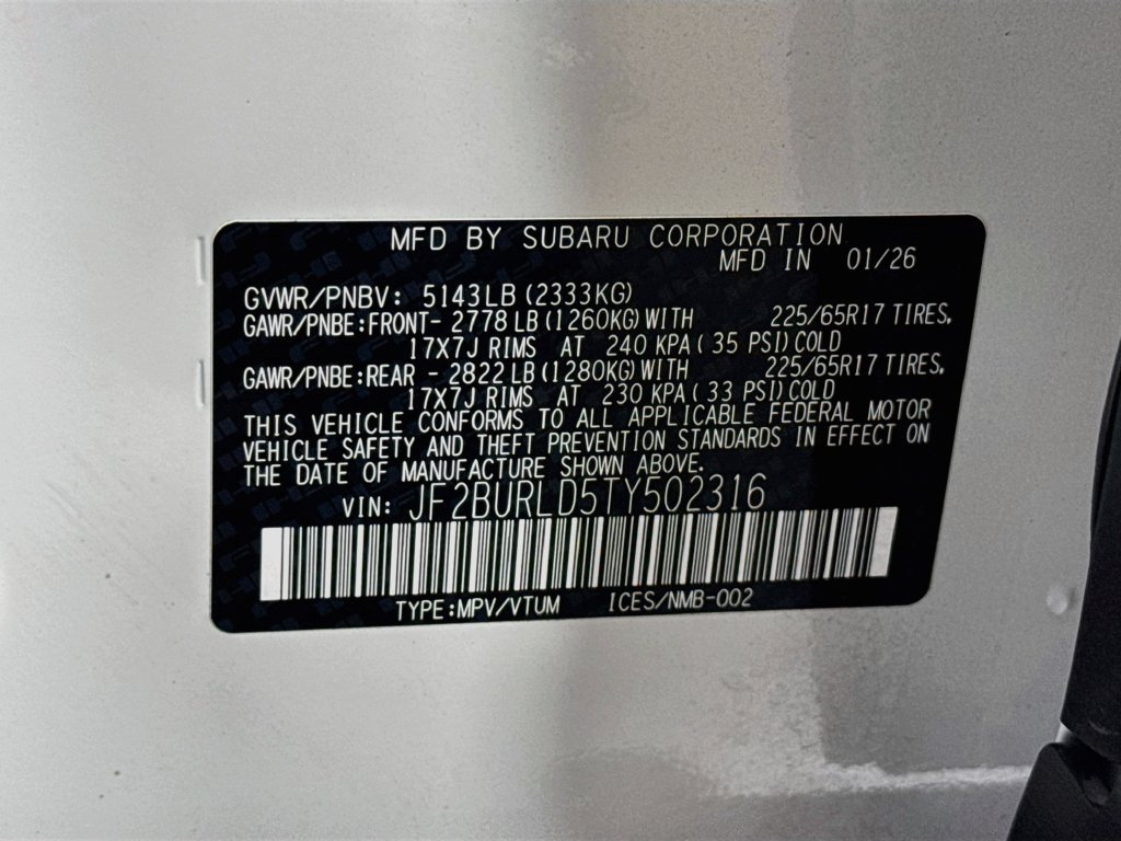 Used 2026 Subaru Outback Wilderness AWD/4WD image 43